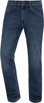 Mustang - Heren Jeans - Lengte 34 - Slimfit - Stretch - Washington - Blauw