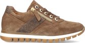 Gabor 433.1 Lage sneakers - Leren Sneaker - Dames - Cognac - Maat 39