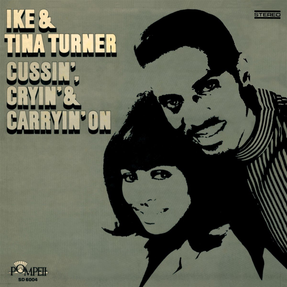 Ike & Tina Turner - Cussin', Cryin' & Carryin' On (LP)