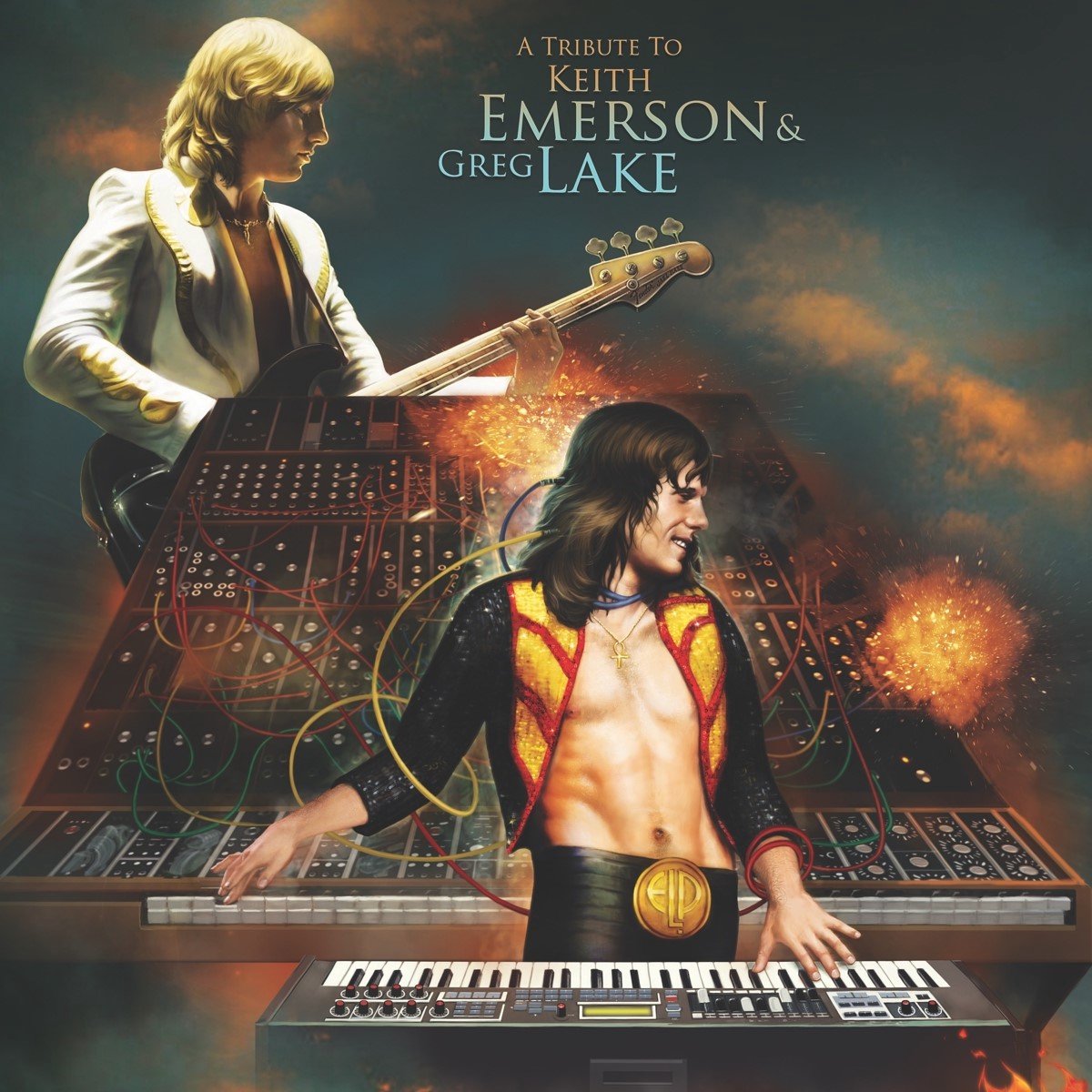 Various Artists - A Tribute To Keith Emerson & Greg Lake (LP) (Coloured Vinyl)