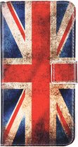Apple iPhone 7 Plus Hoesje - Mobigear - Design Serie - Kunstlederen Bookcase - Vintage UK Flag - Hoesje Geschikt Voor Apple iPhone 7 Plus
