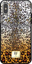 Apple iPhone X/10 Hoesje - Richmond & Finch - Serie - Hard Kunststof Backcover - Fierce Leopard - Hoesje Geschikt Voor Apple iPhone X/10