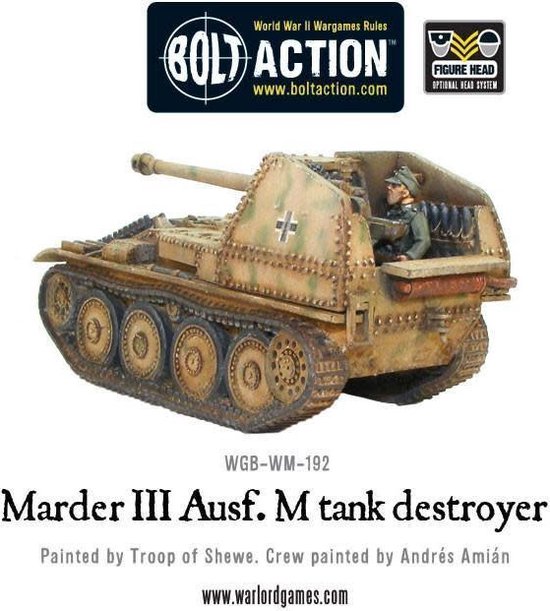 Thumbnail van een extra afbeelding van het spel Marder III Ausf. M tank destroyer
