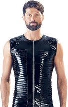 Lak Top Met Rits - BDSM - Fetish Kleding Heren