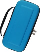 Hoesje Geschikt voor Nintendo Switch OLED Hoes Bescherm Case Hardcover - Hoes Geschikt voor Nintendo Switch OLED Case - Blauw