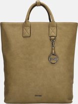 Charm London Bromley rugzak 15.6 inch olive green