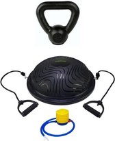 Tunturi - Fitness Set - Balanstrainer - Balance Trainer & Tunturi Kettlebell 4 kg