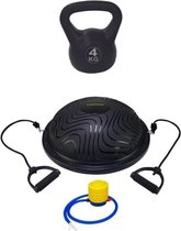 Tunturi - Fitness Set - Balanstrainer - Balance Trainer & Tunturi Kettlebell 4 kg