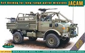 1:72 ACE 72458 4x4 Unimog for long-range Patrol Missions JACAM Plastic Modelbouwpakket