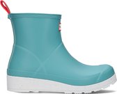Hunter Womens Play Short Speckle Sole Regenlaarzen - Rubber Laarzen - Dames - Blauw - Maat 42