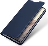 Dux Ducis - Telefoonhoesje geschikt voor Google Pixel 6 - Skin Pro Book Case - Blauw