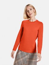 GERRY WEBER Dames Basic longsleeve Pumpkin-48