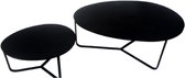 Ovale salontafels | enzo | ovaal | x 70 x 50(h) cm