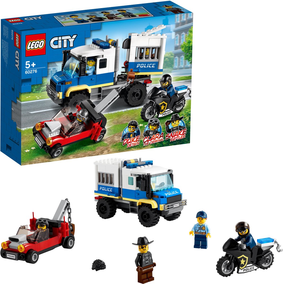 LEGO City Politie gevangenentransport 60276 — afbeelding 10