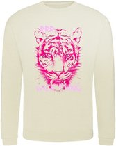 Sweater Wild Thing pink - Off white (L)