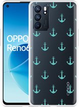 Oppo Reno6 5G Hoesje Ankers II - Designed by Cazy