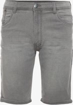 Unsigned heren jog denim short - Grijs - Maat XL