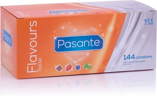 Pasante Flavours - 144 stuks - Condooms