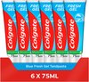 Colgate Fresh Gel Tandpasta - 6 x 75ml - Voor Een Frisse Adem - Voordeelverpakking