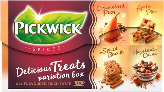 Thé Pickwick - Boîte de variétés Delicious Treats