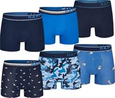 Happy Shorts Boxershorts Heren Multipack 6P SET#5 - Maat L