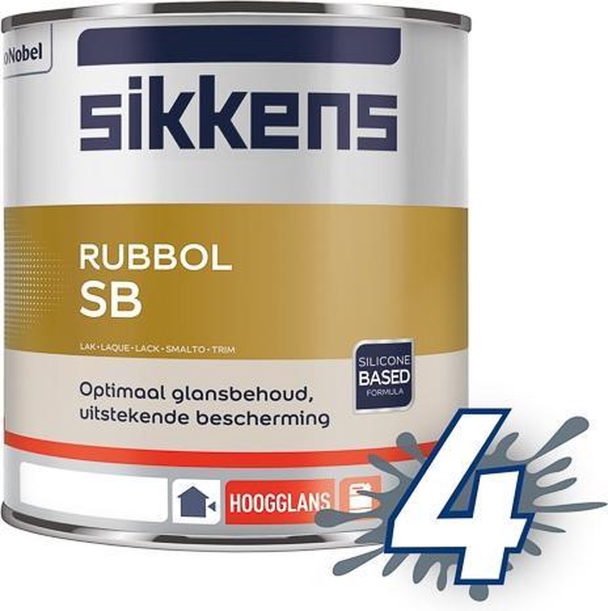 Sikkens Rubbol SB 1 liter - Wit – foto 5