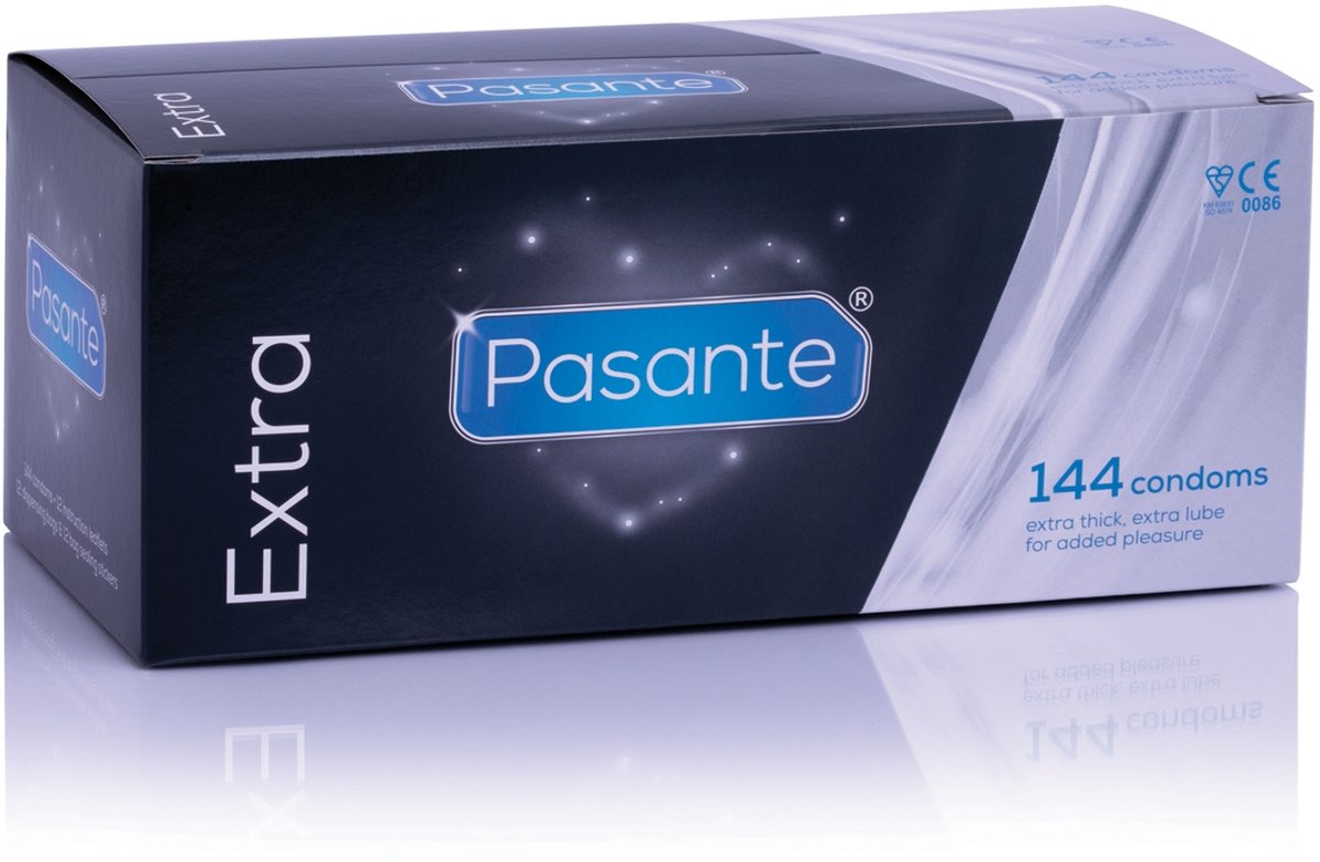 Pasante Extra Safe - 144 stuks - Condooms