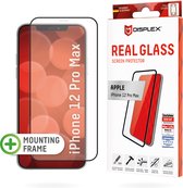 Displex Real Glass FC + Frame screenprotector voor iPhone 12 Pro Max - transparant