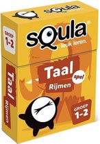 Squla taal rijmen leerspel oranje