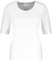 GERRY WEBER Dames Basic shirt Off-white-48