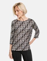 GERRY WEBER T-shirt met 3/4 mouwen