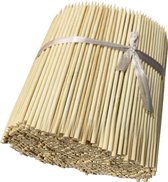 Set van 1000 bamboe stokken (4 mm x 18 cm)