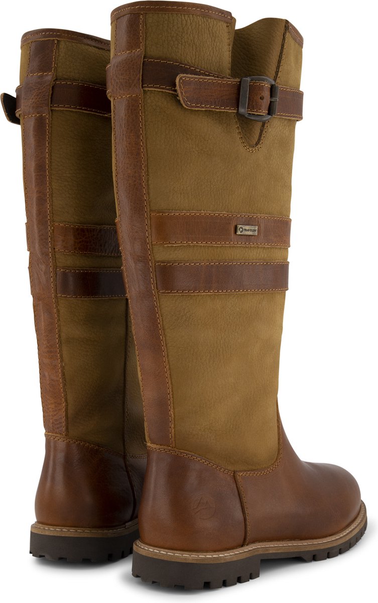 Travelin Norway Outdoorlaarzen Vrouwen Cognac Maat 36 bol