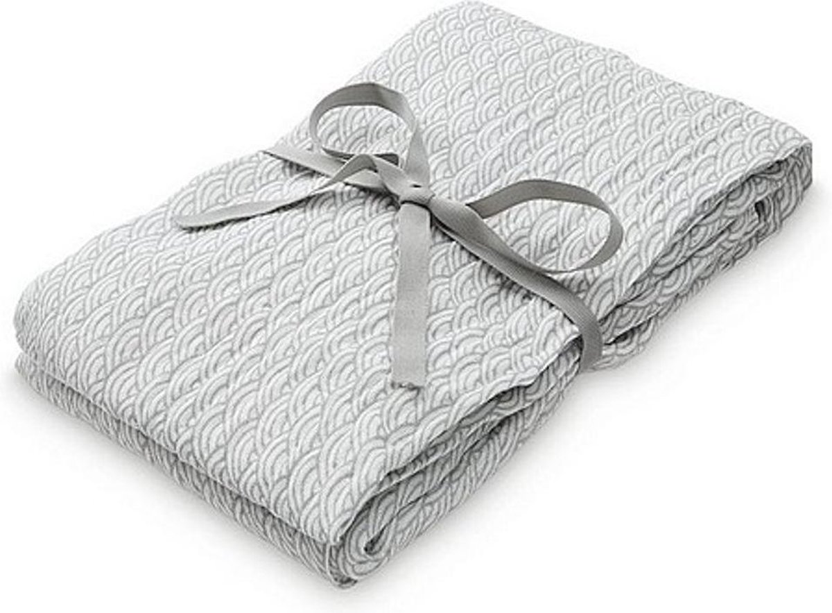 Goedkoopste Camcam hydrofiele doek of swaddle Grey Wave