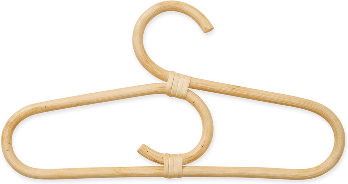 Cam Cam Copenhagen kinderkledinghangers set van drie rotan