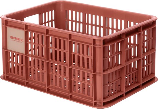Basil Fietskrat S - Small - 17,5 Liter - Rood | bol.com