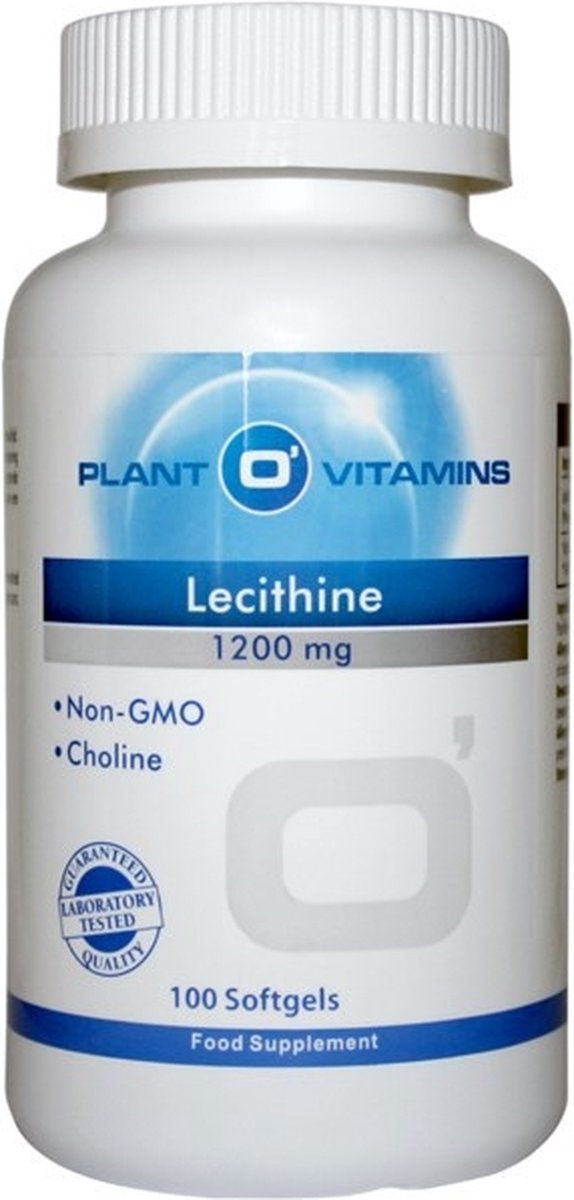 Goedkoopste Lecithine (phosphatidylcholine) Plantovitamins 100 Softgels