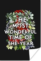 Poster Kerst - Quote - Waterverf - 20x30 cm - Kerstmis Decoratie - Kerstversiering - Kerstdecoratie Woonkamer - Kerstversiering - Kerstdecoratie voor binnen - Kerstmis