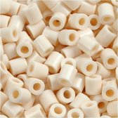 strijkkralen lichtbeige 6000 stuks