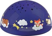 nachtlamp sterrenhemel junior 14,5 cm donkerblauw