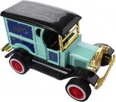 schaalmodel classic cars die-cast aqua 12 cm