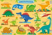 onderlegger Dinosaurussen junior 47,5 x 32 cm PVC