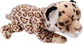 knuffelpanter Wild Pups 26 cm pluche bruin