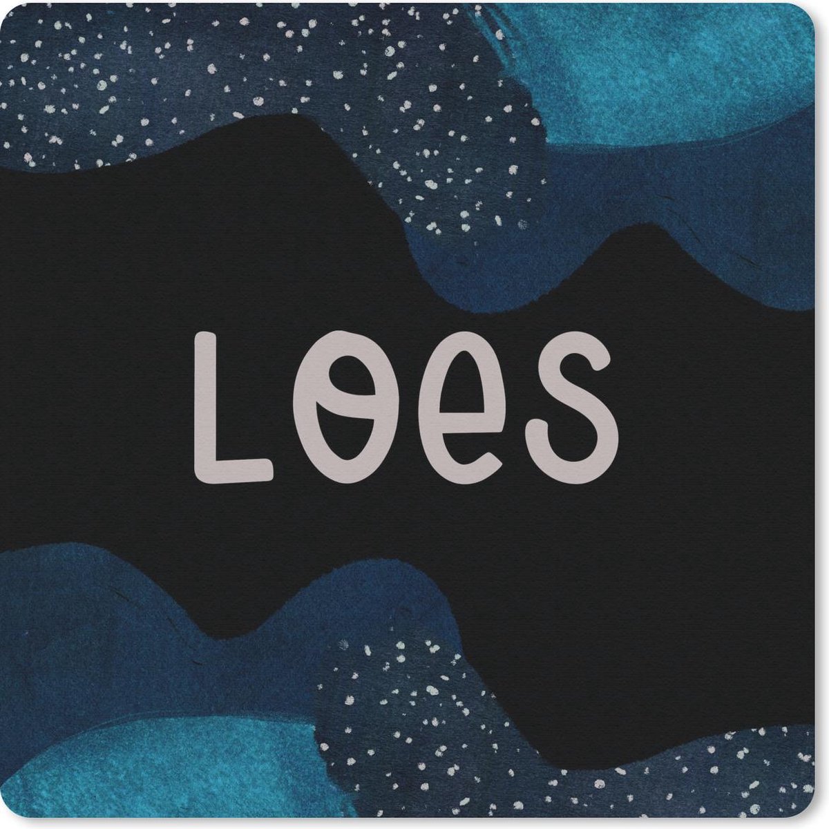 Muismat 20x20 cm - Mousepad Loes - Pastel - Meisje - Muismatten
