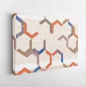 Canvas schilderij - Royal Decorative Wall Art Multi print Abstract Background Design.  -     1421992172 - 80*60 Horizontal