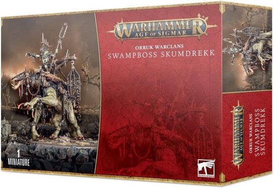 Afbeelding van het spel Warhammer Age of Sigmar Orruk Warclans Swampboss Skumdrekk