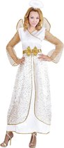 Widmann - Engel Kostuum - Engel Elize - Vrouw - wit / beige - Medium - Carnavalskleding - Verkleedkleding