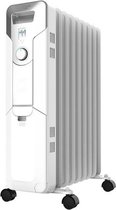 Cecotec - Elektrische Verwarming - Kachel - Radiator - Olieradiator 9 kamers - Ready Warm 5650 Space - 2000W - Wit