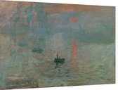 Zonsopgang, Impression, Soleil Levant, Claude Monet - Foto op Dibond - 90 x 60 cm