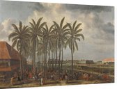 Het kasteel van Batavia, Andries Beeckman - Foto op Dibond - 60 x 40 cm